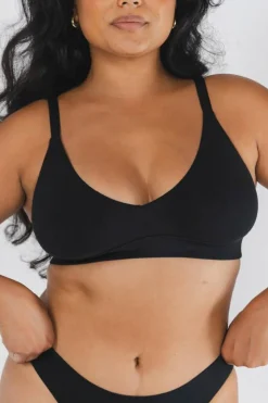 The Threat Level Midnight - Boob Hammock™ Plunge Bralette 3 Pack