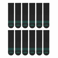 The Threat Level Midnight - Heel Hammock™ Crew Socks 12 Pack
