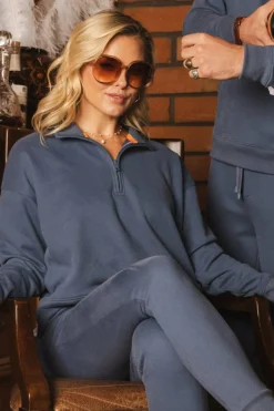 The Thunder - Storm Sexy Terry™ Women’s Half Zip