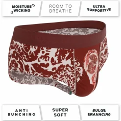 The Tomahawk - Marbled Meat Ball Hammock® Pouch Underwear Briefs