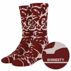 The Tomahawk - Marbled Meat Heel Hammock™ Crew Socks