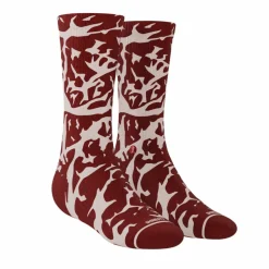 The Tomahawk - Marbled Meat Heel Hammock™ Crew Socks