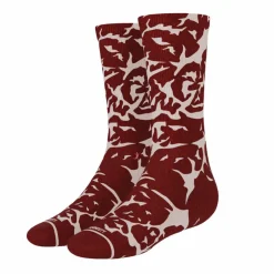 The Tomahawk - Marbled Meat Heel Hammock™ Crew Socks