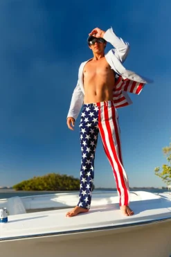 The Tommy J - American Flag Suit Pants