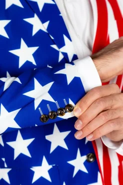 The Tommy J - American Flag Suit Jacket