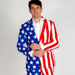 The Tommy J - American Flag Suit Jacket