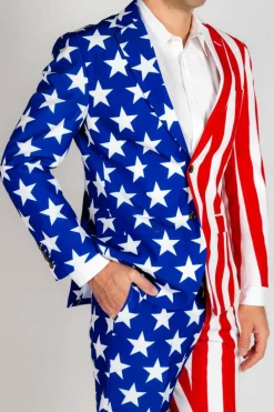 The Tommy J - American Flag Suit Jacket