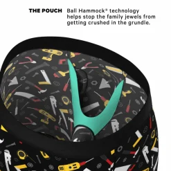The Tool Belt - Hammer and Tools Ball Hammock® Boxer - Long Leg