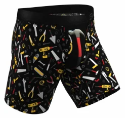 The Tool Belt - Hammer and Tools Ball Hammock® Boxer - Long Leg