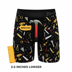 The Tool Belt - Hammer and Tools Ball Hammock® Boxer - Long Leg