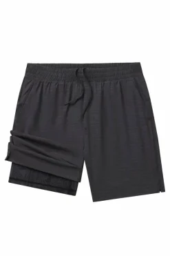 The Tribal Council - Grey Tonal Island Block Ball Hammock® 7 Inch Athletic Shorts