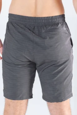 The Tribal Council - Grey Tonal Island Block Ball Hammock® 9 Inch Athletic Shorts