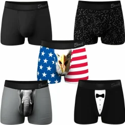 The Ultra Cores Mix - Ball Hammock® Pouch Trunks Underwear 5 Pack