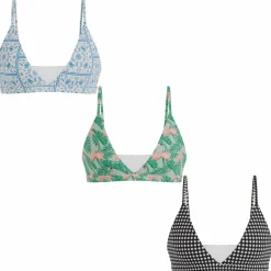 The Vacation Vices - Boob Hammock™ Triangle Bralette 3 Pack