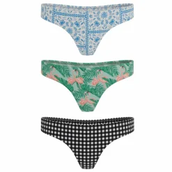 The Vacation Vices - MicroModal Thong 3 Pack