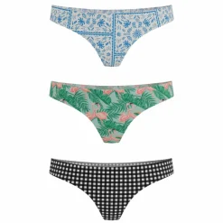 The Vacation Vices - Women's Thong Underwear 3 Pack