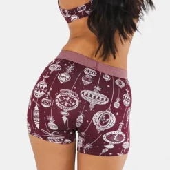 The Well Hung - Naughty Ornament Women’s Boxers