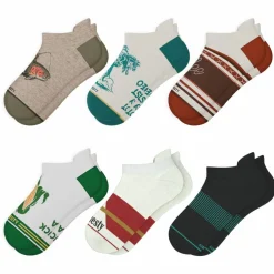 The Western Five - Heel Hammock™ Ankle Socks 6 Pack