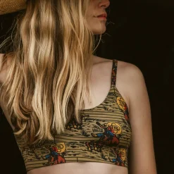 The 1912 - Western Shinesty x Diamond Cross Ranch Boob Hammock™ Scoop Bralette
