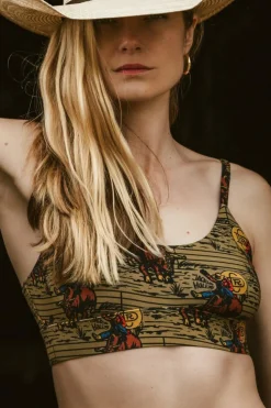 The 1912 - Western Shinesty x Diamond Cross Ranch Boob Hammock™ Scoop Bralette