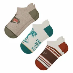 The Western Three - Heel Hammock™ Ankle Socks 3 Pack
