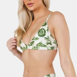 The Western Wonderland - Western Toile Boob Hammock™ Triangle Bralette