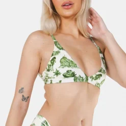 The Western Wonderland - Western Toile Boob Hammock™ Triangle Bralette