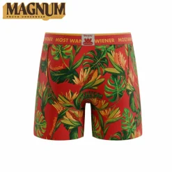 The Wiener In Paradise - Shinesty X Wienerschnitzel Tropical Ball Hammock® Magnum Big Pouch Underwear