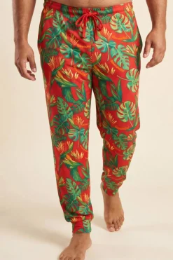 The Wiener In Paradise - Shinesty X Wienerschnitzel Tropical SleepDeep™ Men’s Pajama Joggers