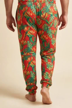 The Wiener In Paradise - Shinesty X Wienerschnitzel Tropical SleepDeep™ Men’s Pajama Joggers