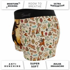 The Wild Bandit - Bull Ball Hammock® Pouch Trunks Underwear