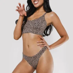 The Wild Cat - Leopard Print MicroModal Thong