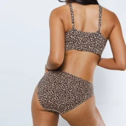 The Wild Cat - Leopard Print Modal Bikini Underwear