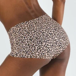 The Wild Cat - Leopard Print Women’s Seamless Boyshort