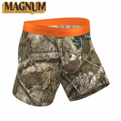 The Wild Game - Realtree x Shinesty Neon Orange Ball Hammock® Magnum Big Pouch Underwear