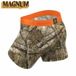 The Wild Game - Realtree x Shinesty Neon Orange Ball Hammock® Magnum Big Pouch Underwear
