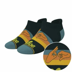 The Wine Dine & 69 - Route 69 Heel Hammock™ Ankle Socks