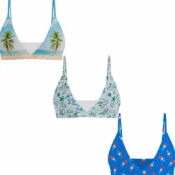 The Women Summer Essentials - Boob Hammock™ Triangle Bralette 3 Pack