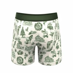 The Xmas Cheer - Ball Hammock® Pouch Boxer Briefs with Fly 3 Pack