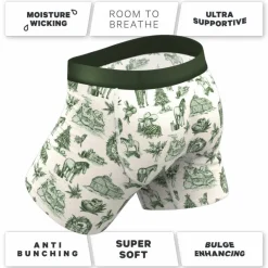 The Xmas Cheer - Ball Hammock® Pouch Boxer Briefs with Fly 3 Pack