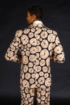 The Xmas Morning Wood - Wood Print Christmas Suit