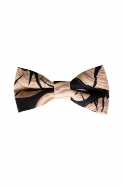 The Xmas Morning Wood - Wood Print Christmas Bow Tie