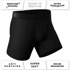 The Zero Shades of Grey - Black Ball Hammock® Pouch Underwear 3 Pack
